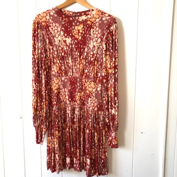 Free People “Heartbeats” Boho Mini Dress - Picture 7 of 14